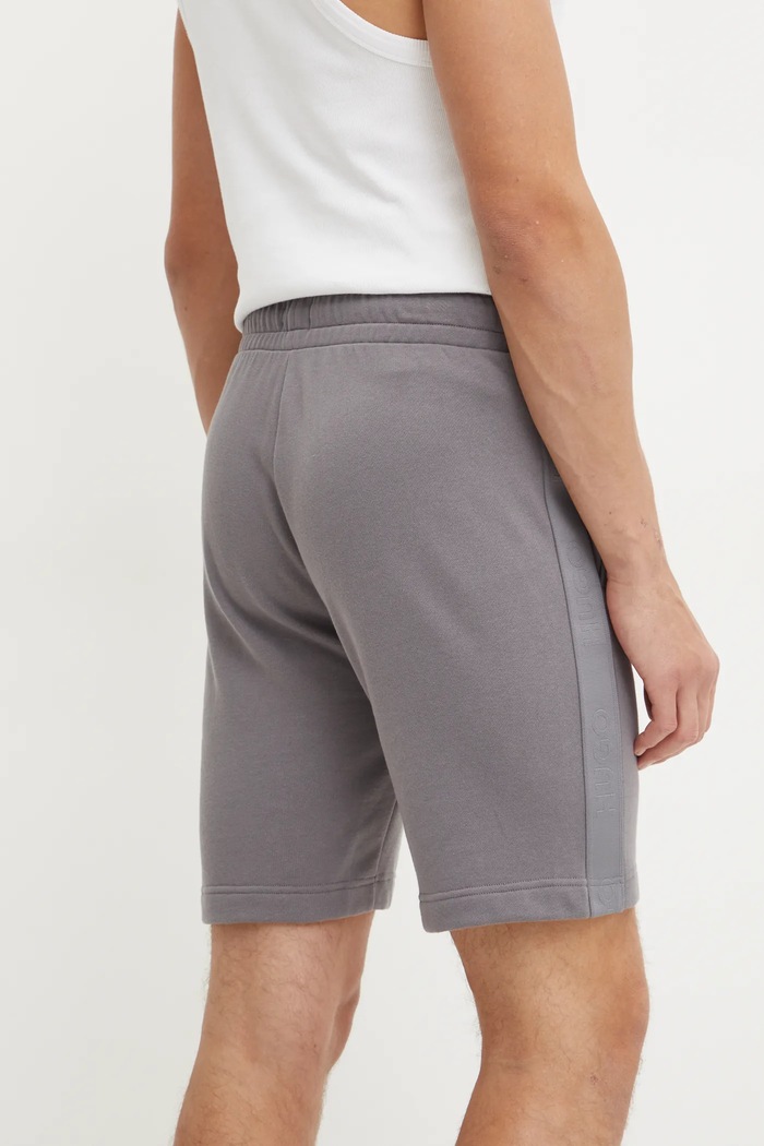 Odjeća Homewear pamučne kratke hlače HUGO 50520492 siva