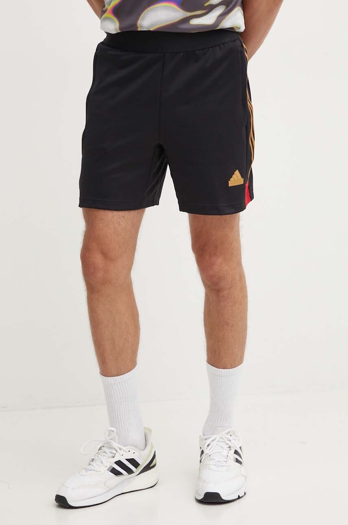 Къс панталон adidas Tiro трикотаж черен IW8868