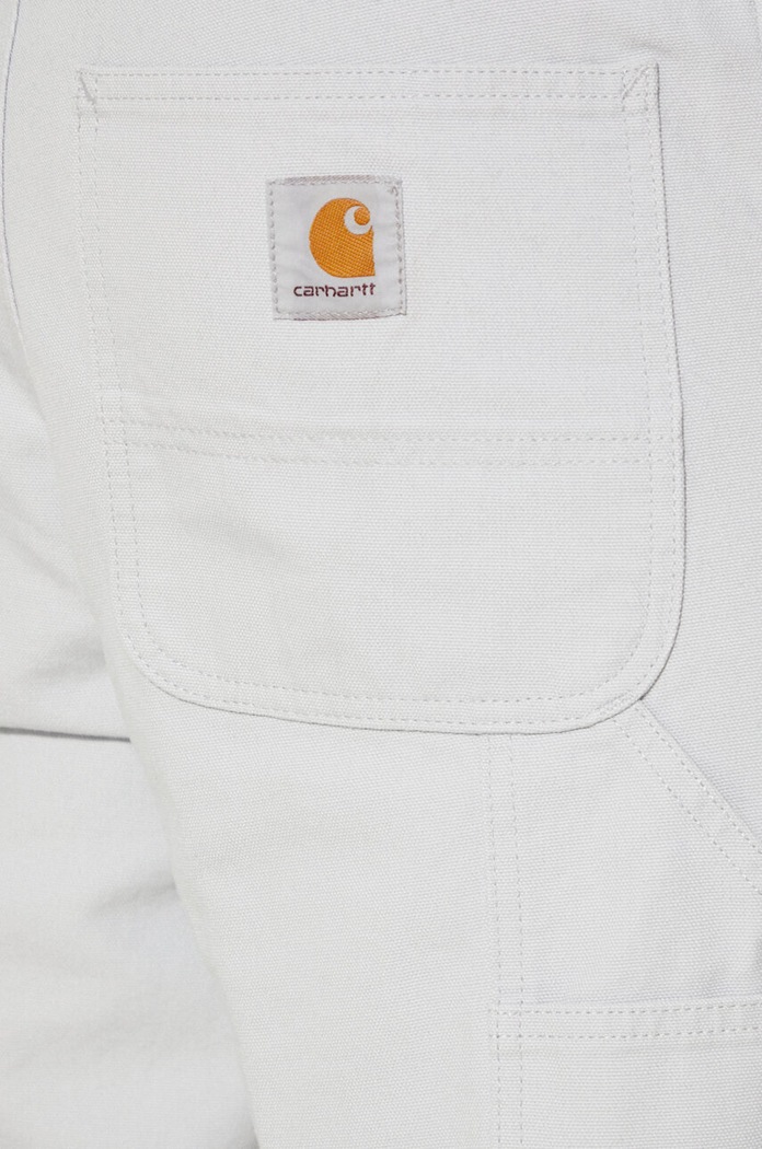Carhartt WIP pantaloncini in cotone Single Knee Short I027942.29J02 grigio
