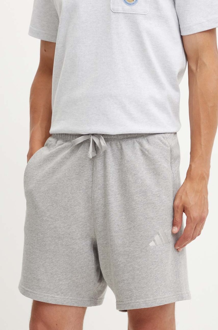 adidas szorty bawełniane All SZN bawełna szary IY4152