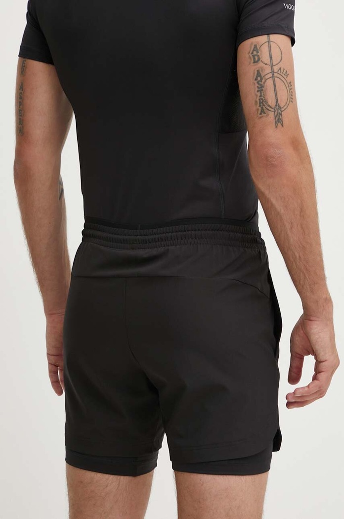 Дрехи Къс панталон за трениране EA7 Emporio Armani PNBXZ.8NPS09.1200 черен
