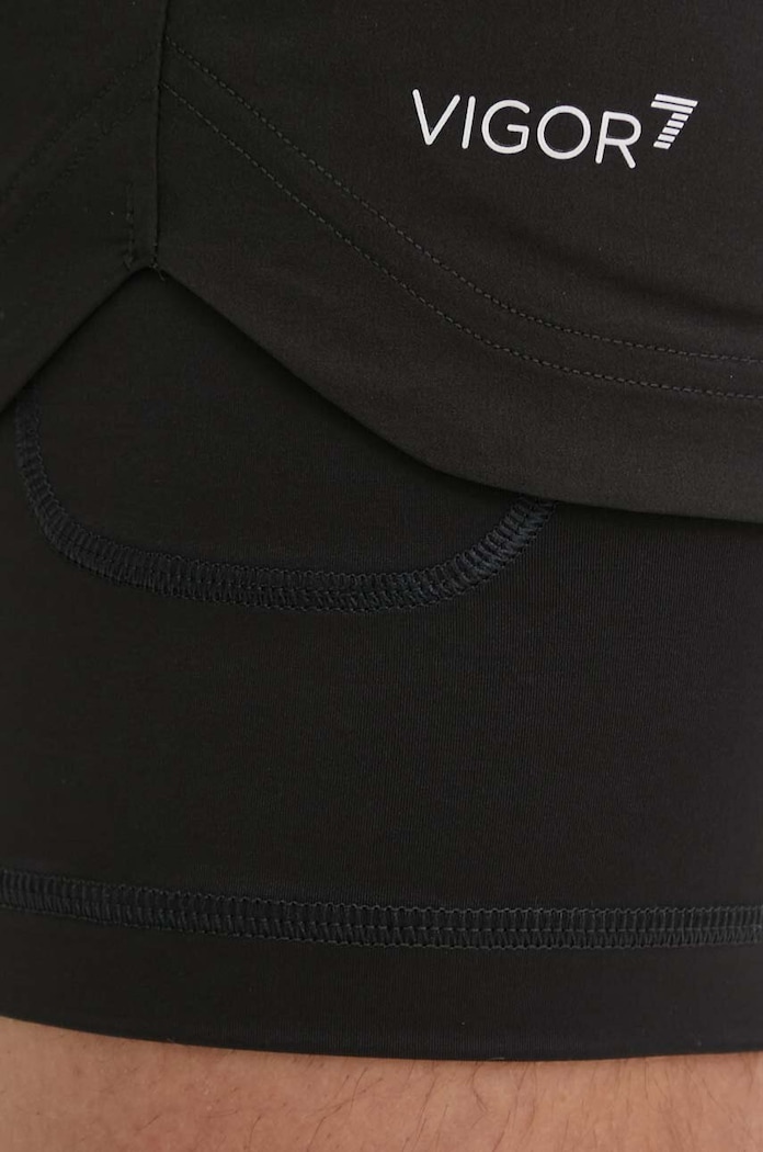 Къс панталон за трениране EA7 Emporio Armani черен PNBXZ.8NPS09.1200