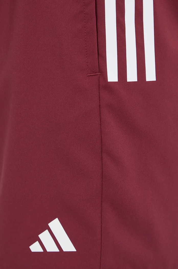 Bežecké šortky adidas Performance Own The Run Base burgundské IZ4088