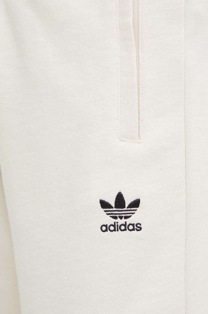 adidas Originals szorty bawełniane Essential beżowy IY8518