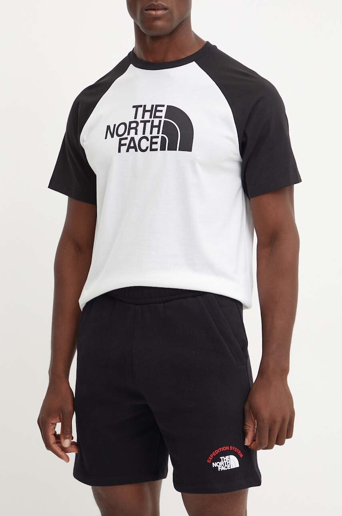 Bavlnené šortky The North Face Short Expedition System bavlna čierna NF0A89DFJK31