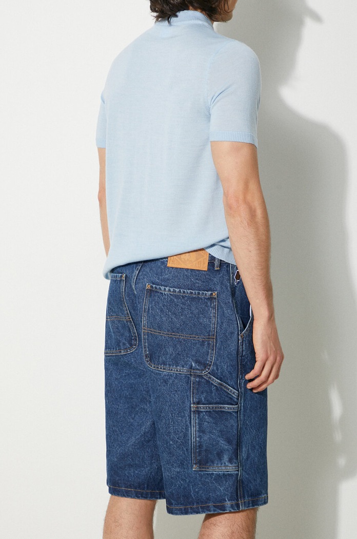 Ρούχα Τζιν σορτς ICECREAM Denim Carpenter Shorts IC24254 σκούρο μπλε