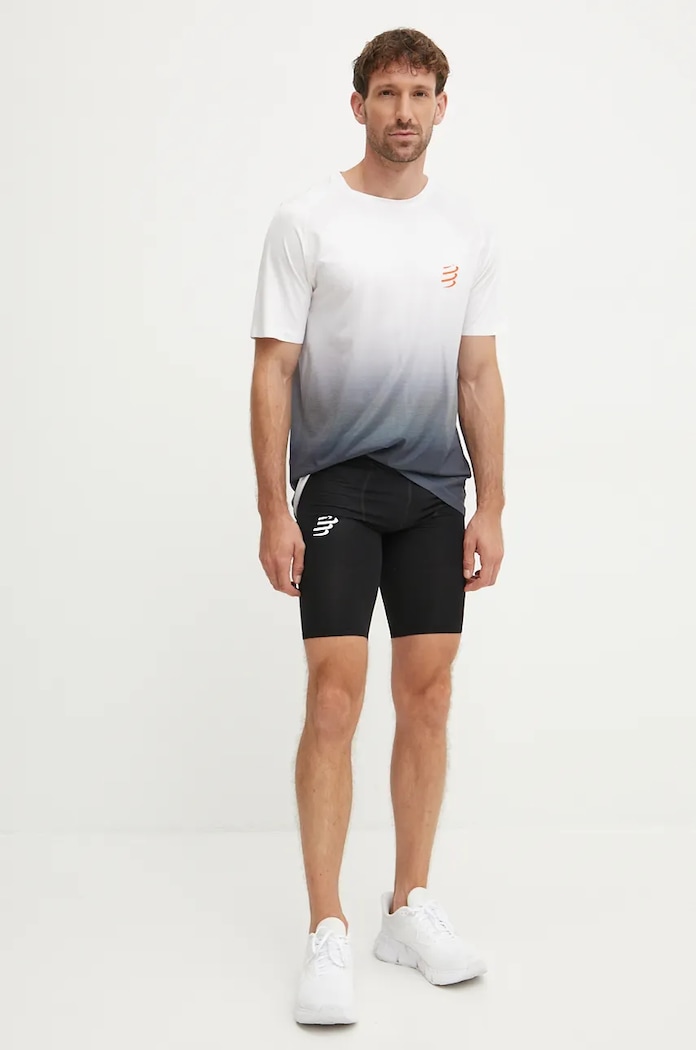 Bežecké šortky Compressport Run Under Control AM00022B čierna AW25