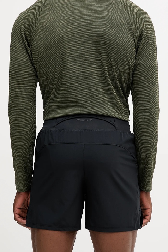 Дрехи Къс панталон за бягане Under Armour Launch Pro 1376509 черен