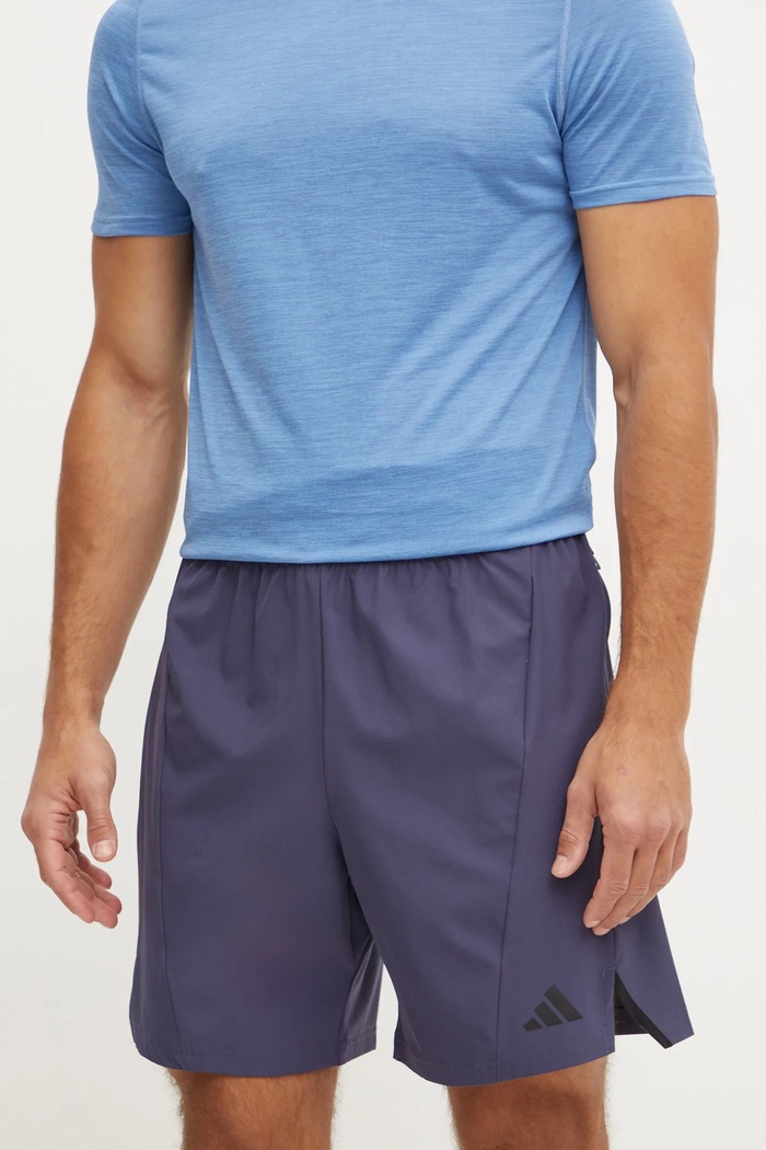 Tréninkové šortky adidas Performance Designed for Training látka modrá IX9137