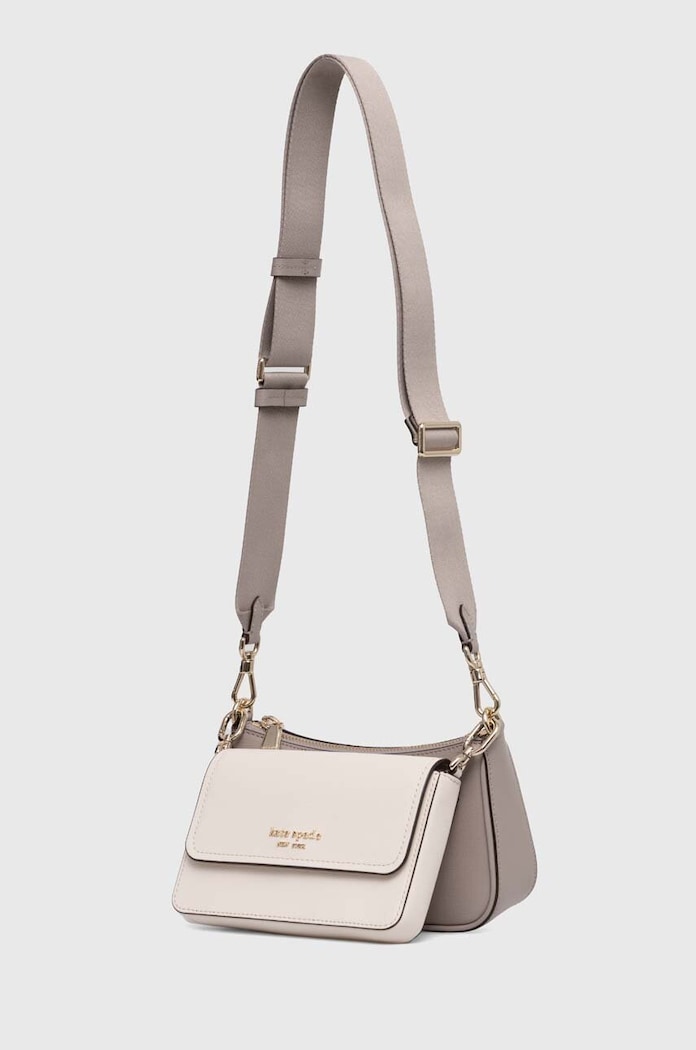 Akcesoria Kate Spade torba skórzana KD051 beżowy