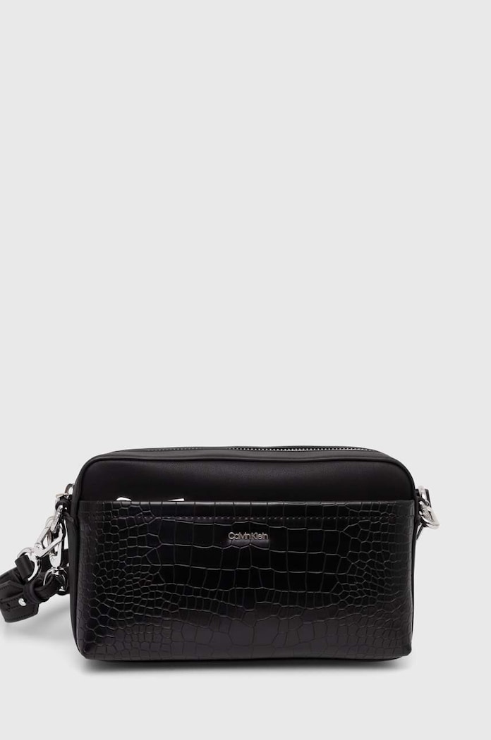 Τσάντα Calvin Klein συνθετικό μαύρο K60K612110
