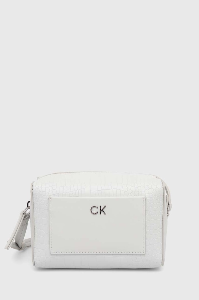 Τσάντα Calvin Klein απομίμηση λείου δέρματος μπλε K60K612140