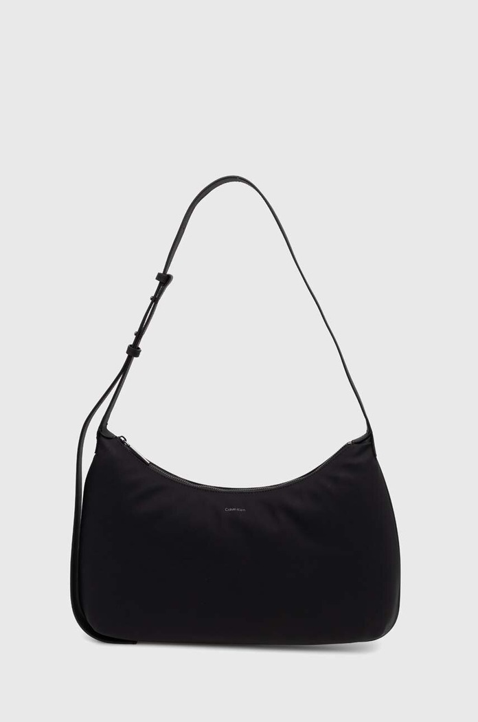 Kabelka Calvin Klein hladký černá K60K612154