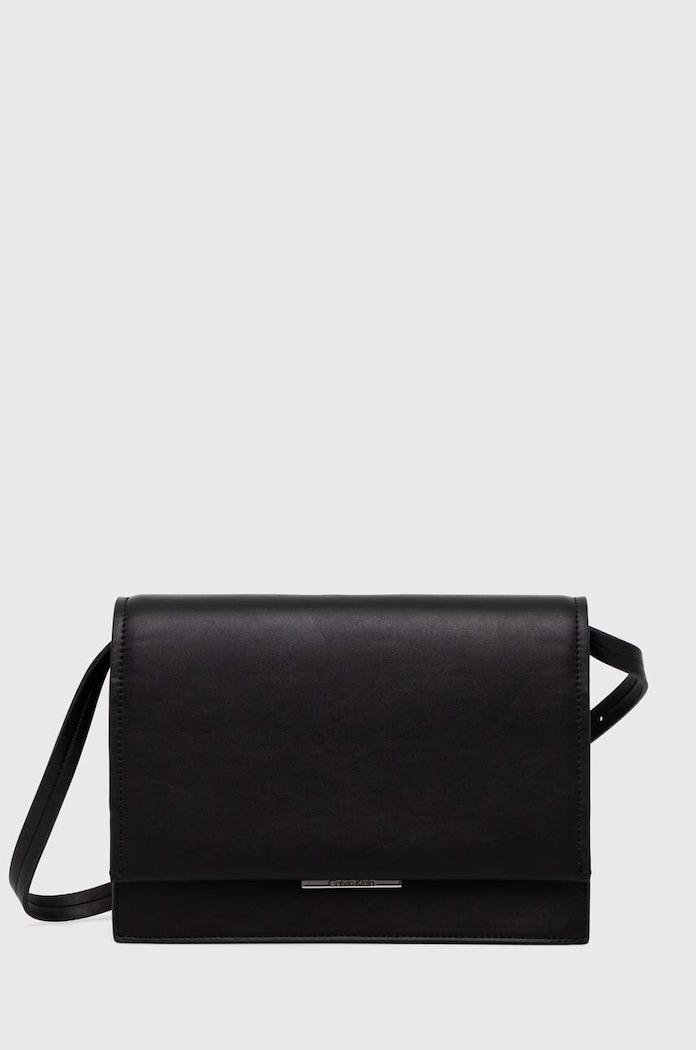 Calvin Klein kézitáska szintetikus bőr fekete K60K612158