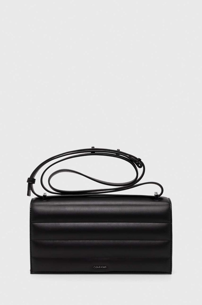Τσάντα Calvin Klein συνθετικό μαύρο K60K612639
