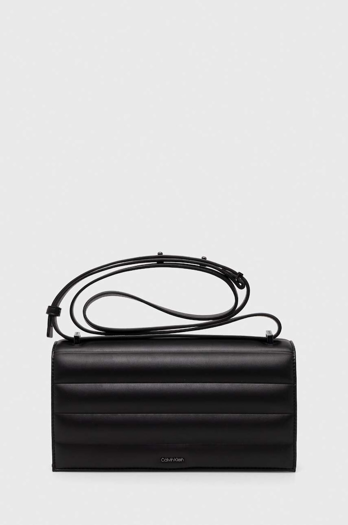 Τσάντα Calvin Klein συνθετικό μαύρο K60K612639