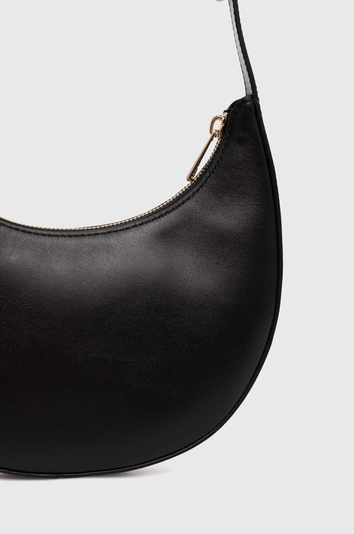 Kožená kabelka Furla černá WE00649.AX0733.O6000