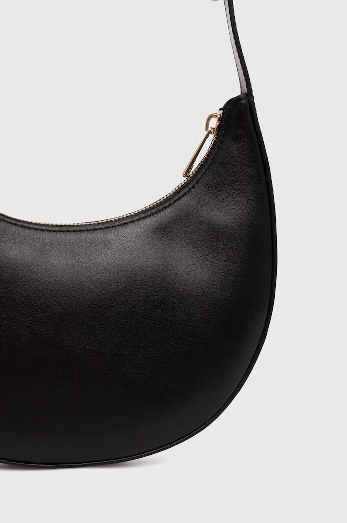 Kožená kabelka Furla černá WE00649.AX0733.O6000