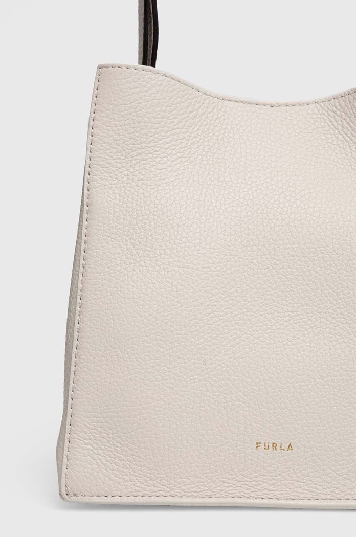 Akcesoria Furla torebka skórzana WB01373.HSF000.1704S biały