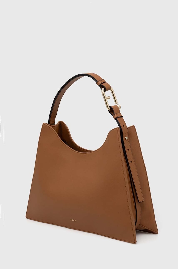 Kožená kabelka Furla WB01246.BX2045.RY000 béžová AW24