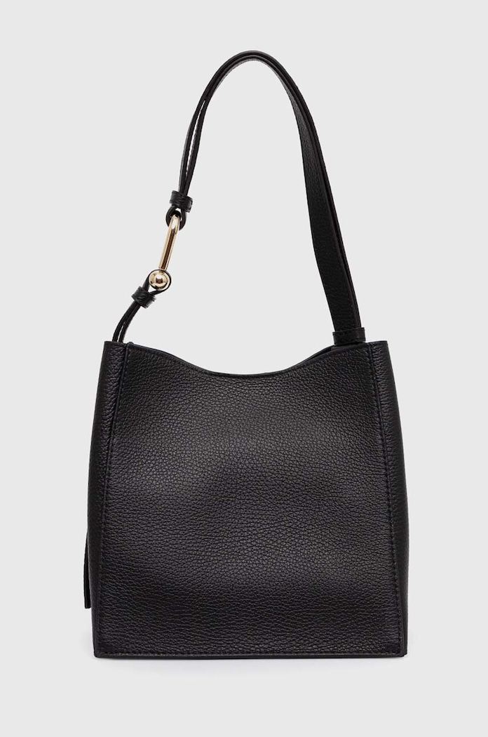 Furla torebka skórzana skóra licowa czarny WB01373.HSF000.O6000