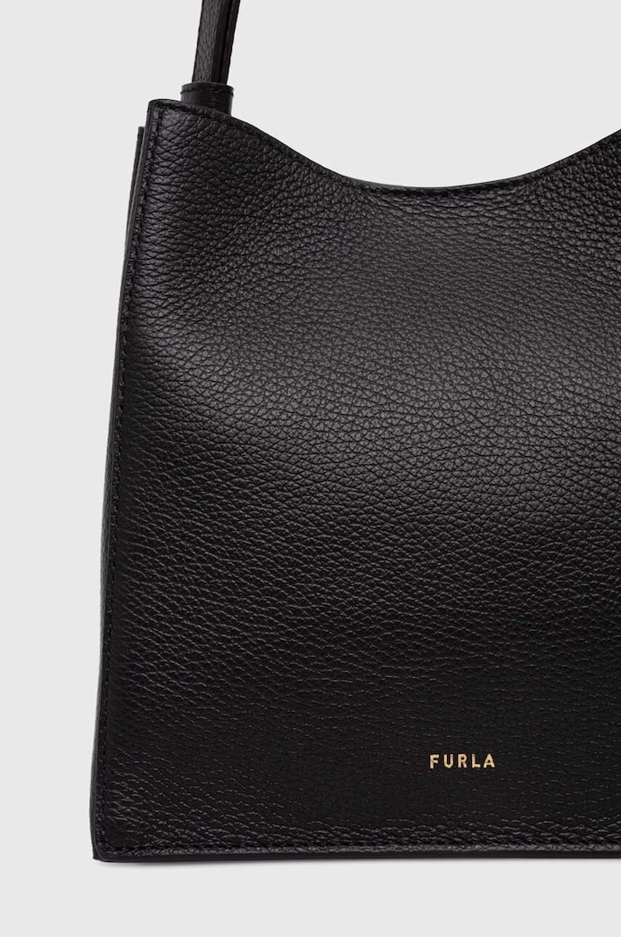 Akcesoria Furla torebka skórzana WB01373.HSF000.O6000 czarny