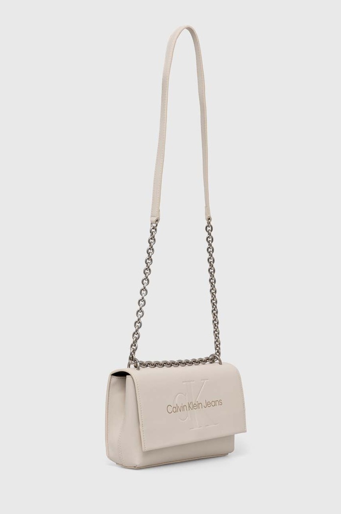 Kabelka Calvin Klein Jeans K60K612221 béžová NC24