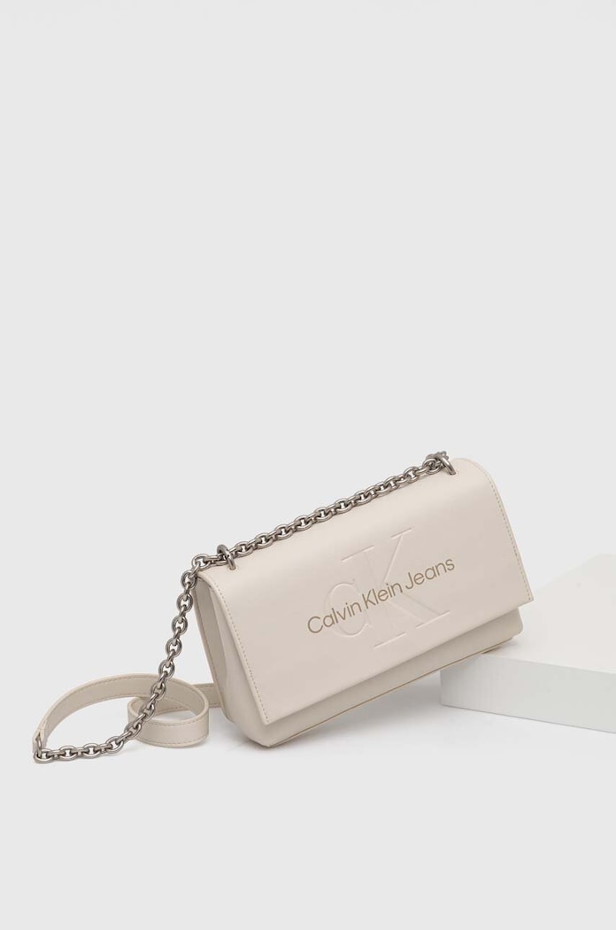 Kabelka Calvin Klein Jeans K60K612221 béžová