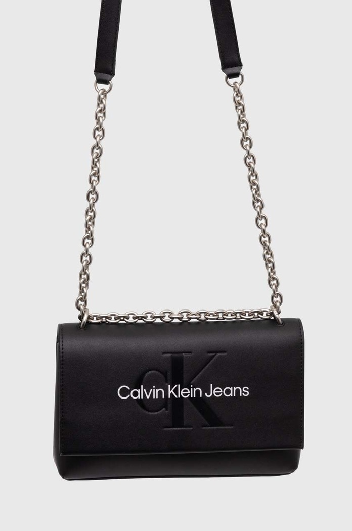 Kabelka Calvin Klein Jeans černá K60K612221