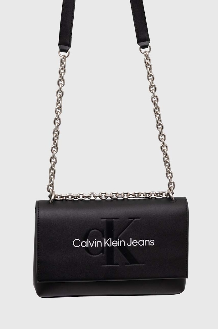 Kabelka Calvin Klein Jeans černá K60K612221