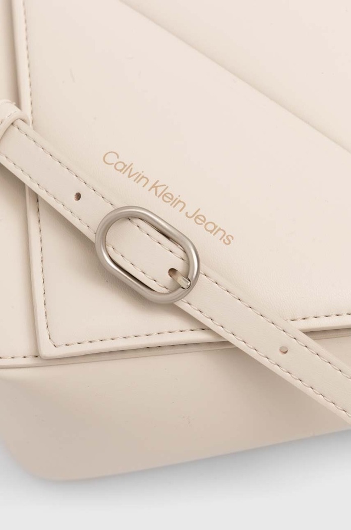 Kabelka Calvin Klein Jeans K60K612243 béžová