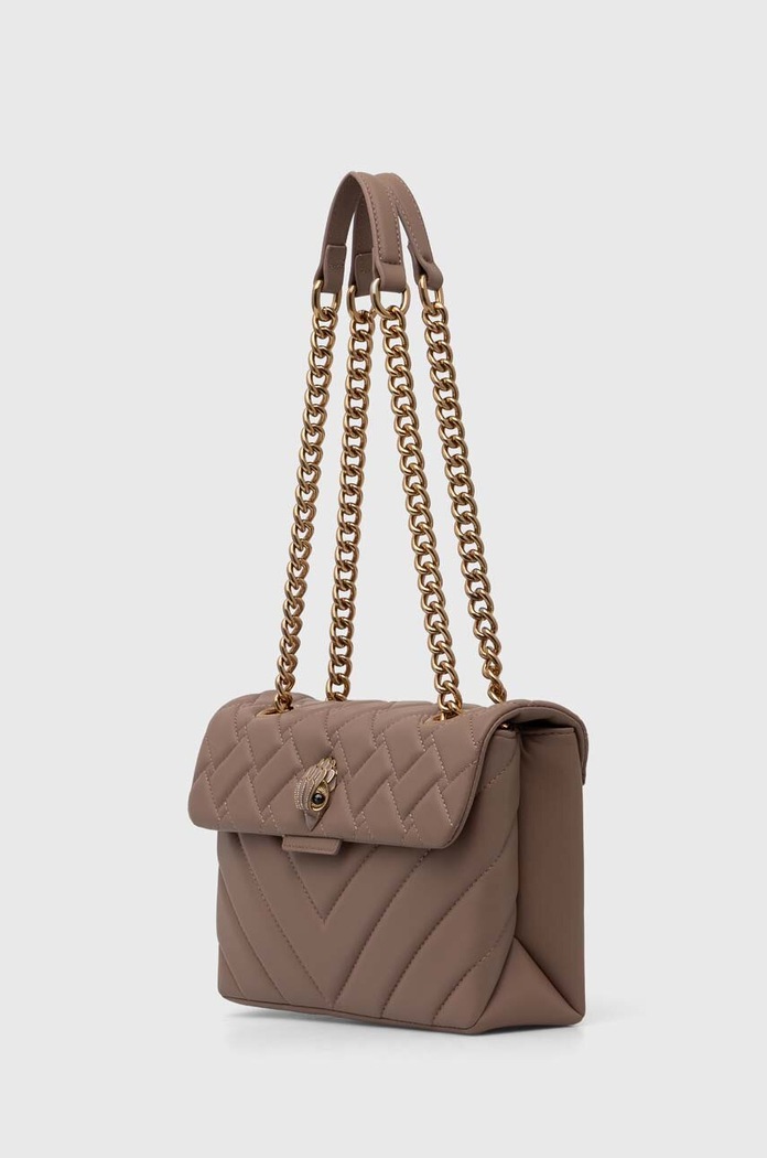 Kurt Geiger London bőr táska KENSINGTON BAG E 2709647109 bézs AW24