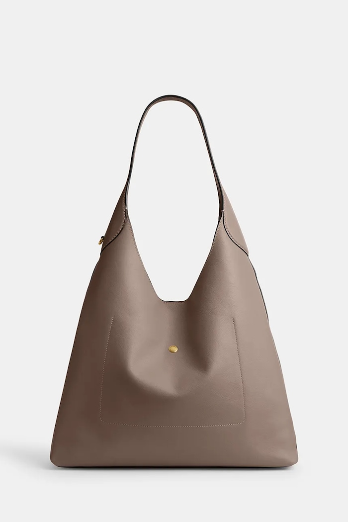 Coach torebka skórzana Brooklyn Shoulder Bag 39 CU044 brązowy AA00