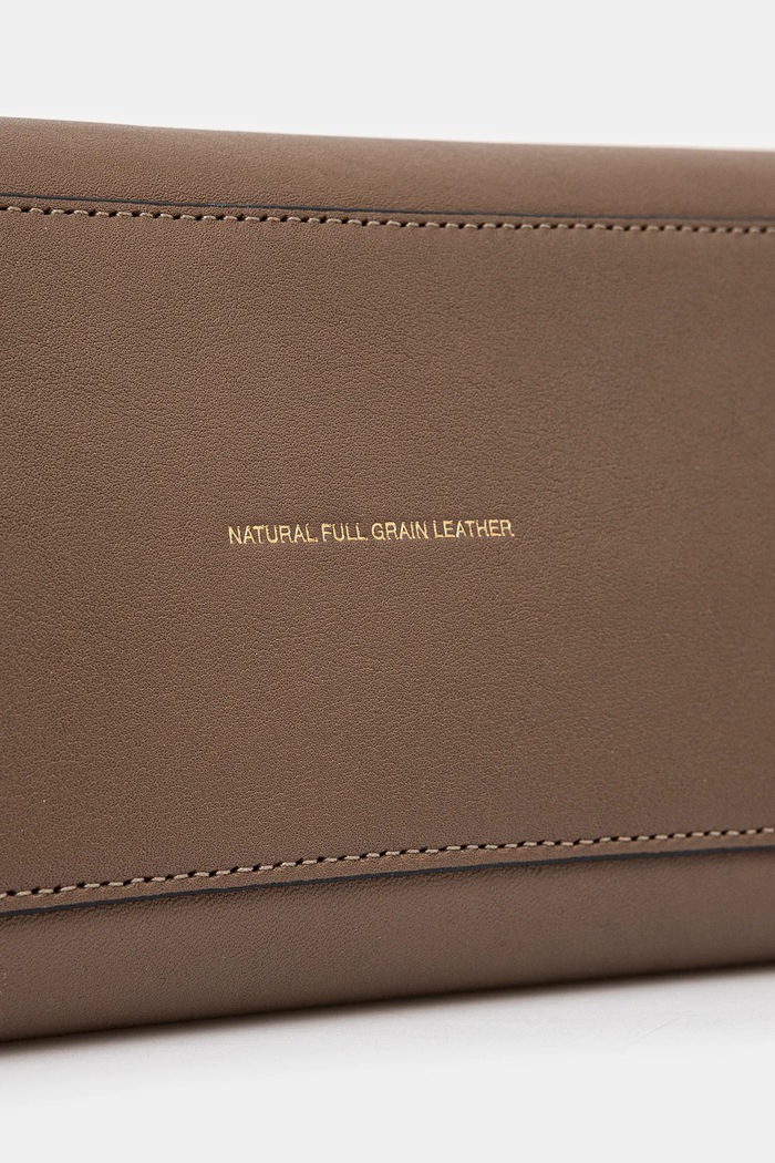 Kožená kabelka Coach Brooklyn Shoulder Bag 39 CU044 hnedá
