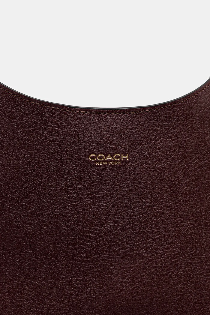 Coach torebka skórzana Brooklyn Shoulder Bag 39 bordowy CU044