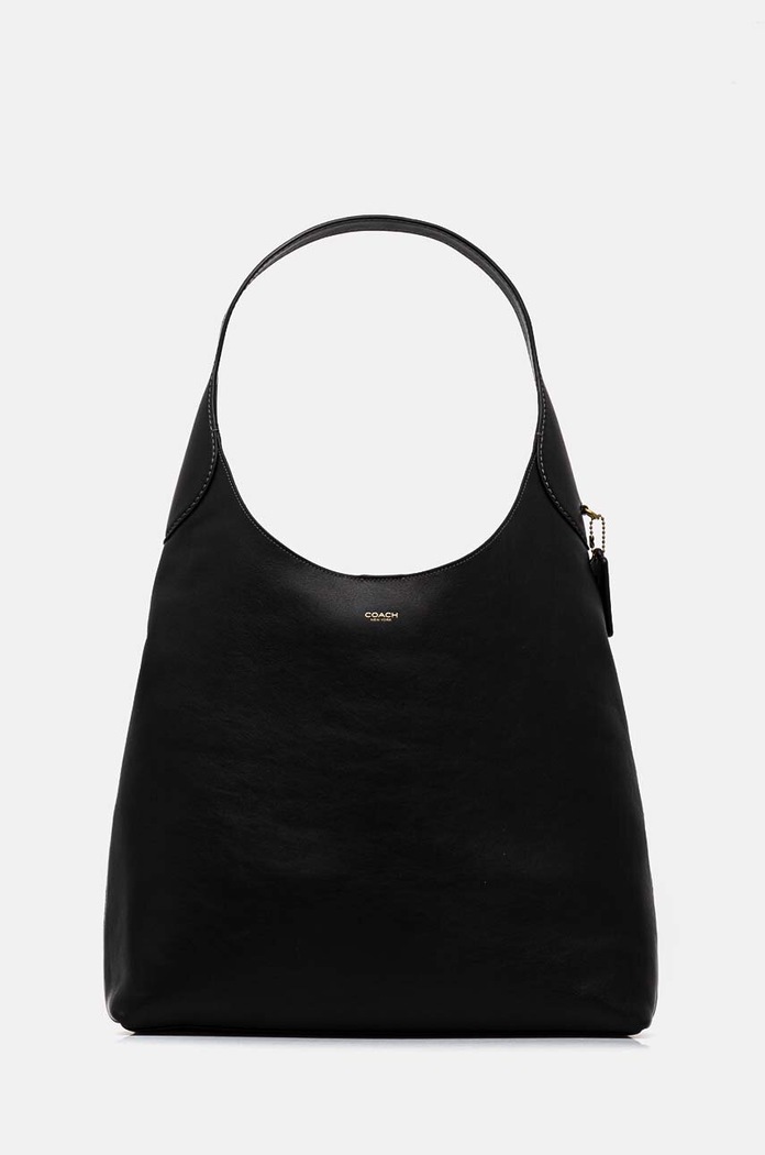 Kožená kabelka Coach Brooklyn Shoulder Bag 39 vejde se A4 černá CU044
