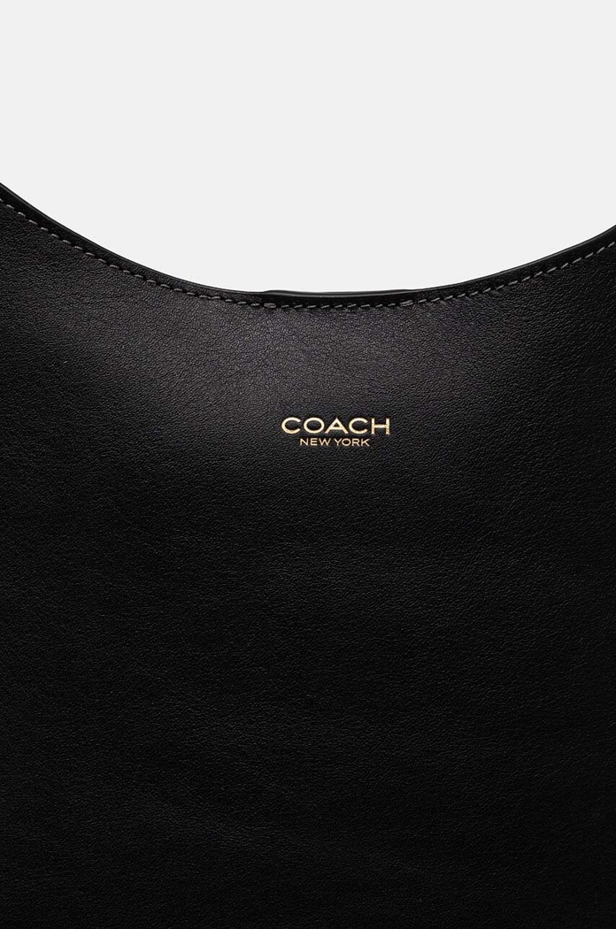 Doplňky Kožená kabelka Coach Brooklyn Shoulder Bag 39 CU044 černá