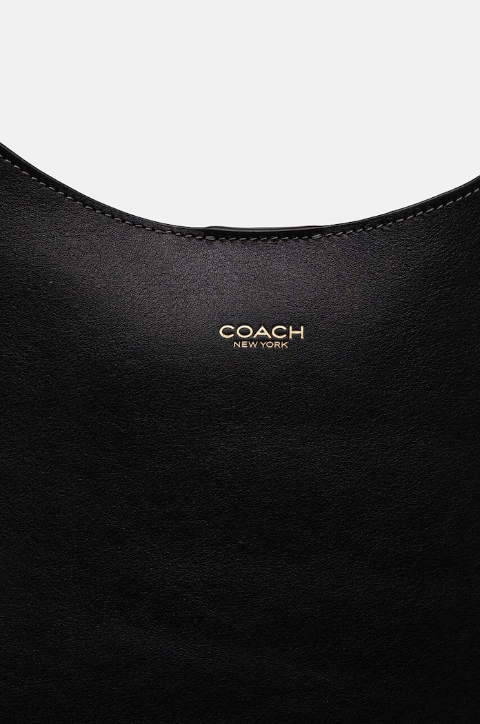 Doplňky Kožená kabelka Coach Brooklyn Shoulder Bag 39 CU044 černá