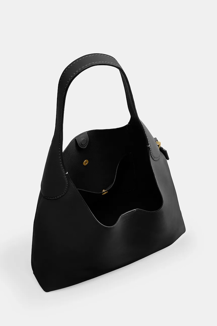 Coach torebka skórzana Brooklyn Shoulder Bag 39 czarny CU044