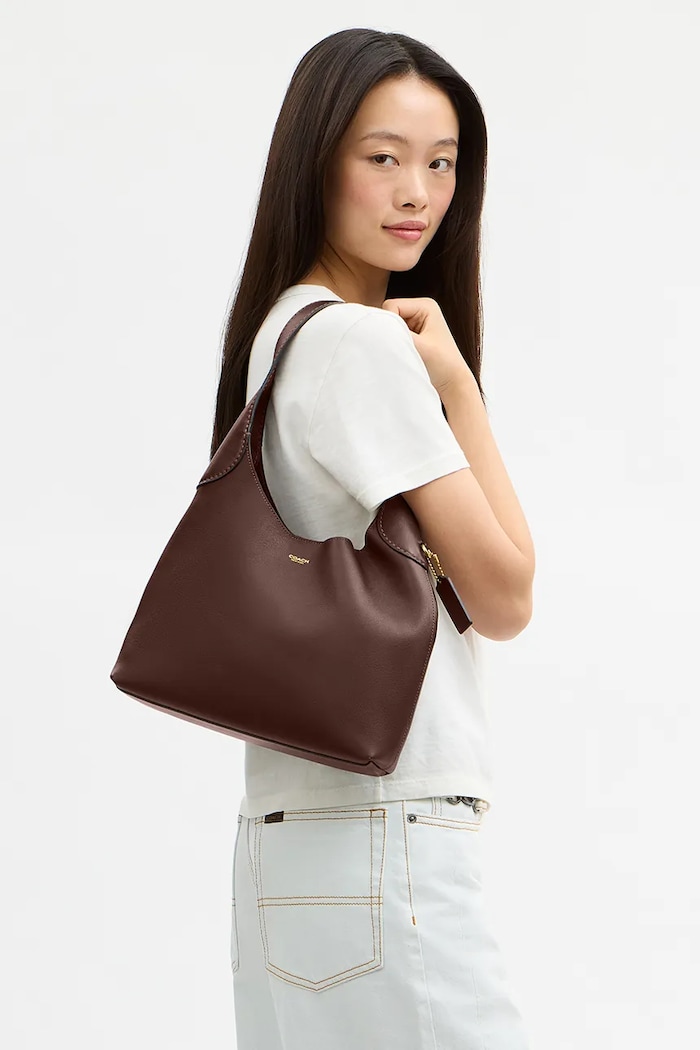 Шкіряна сумочка Coach Brooklyn Shoulder Bag 28 CU068