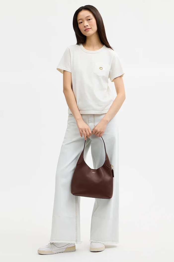 Шкіряна сумочка Coach Brooklyn Shoulder Bag 28 CU068