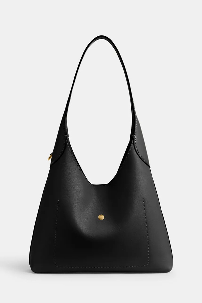 Coach torebka skórzana Brooklyn Shoulder Bag 28 CU068 czarny AA00