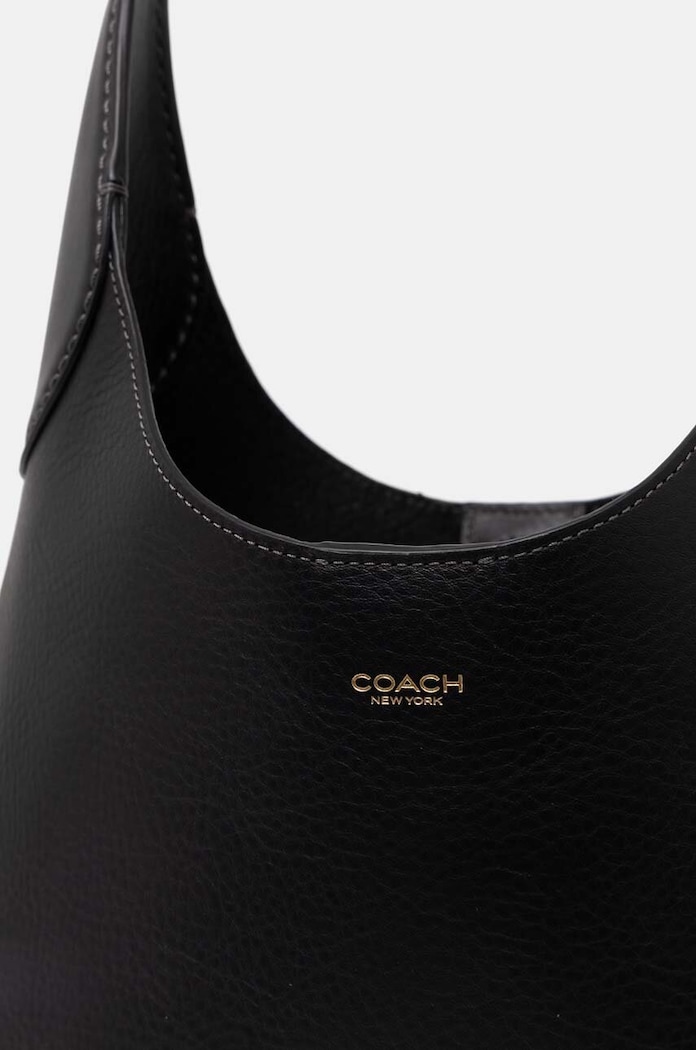 Doplňky Kožená kabelka Coach Brooklyn Shoulder Bag 28 CU068 černá