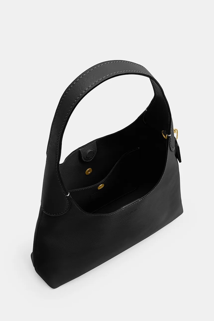 Coach torebka skórzana Brooklyn Shoulder Bag 28 CU068 czarny