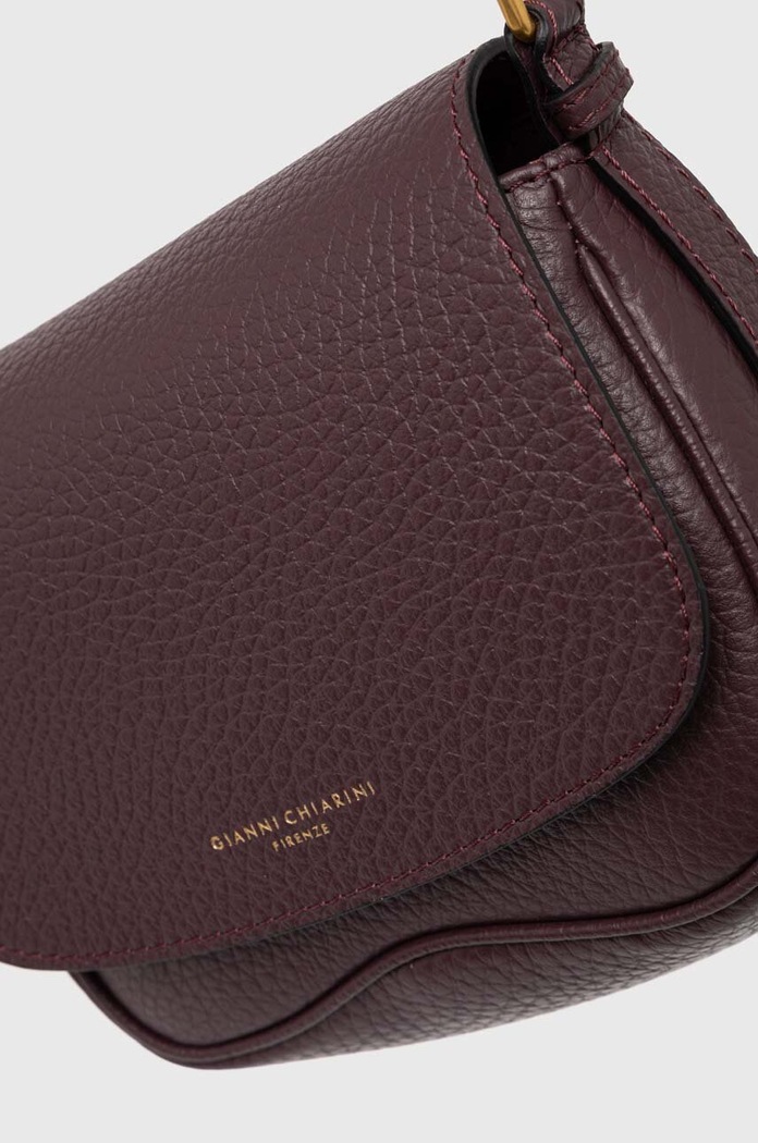 Kožená kabelka Gianni Chiarini CHIARA fialová BS.10940.TKL