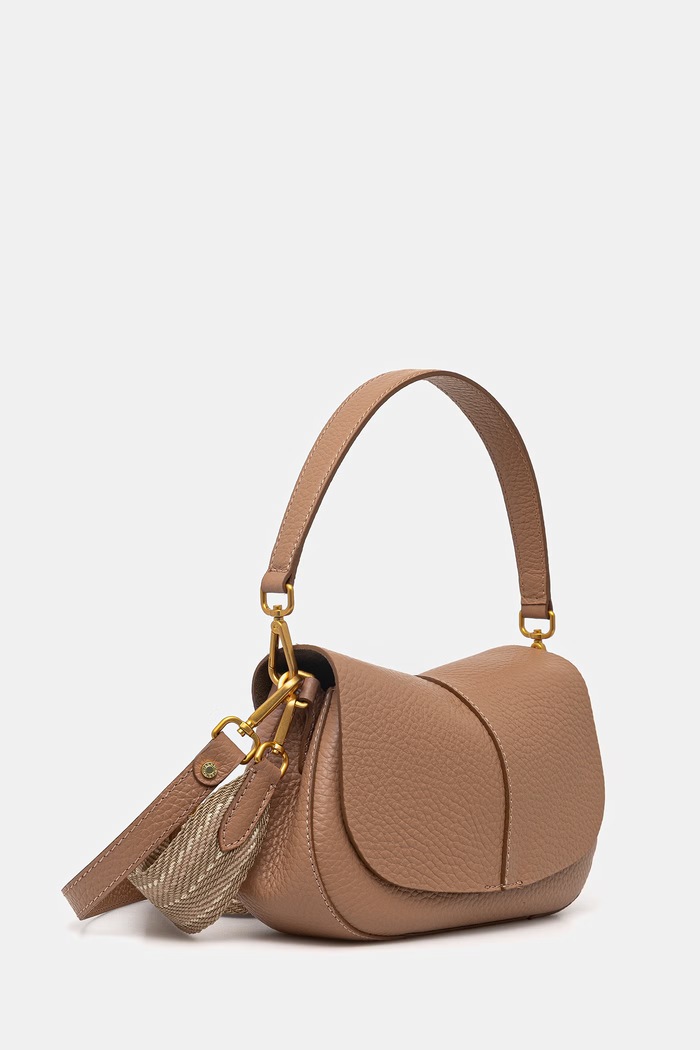 Gianni Chiarini torebka crossbody damska skórzana HELENA ROUND BS.11088.TKL brązowy SS26