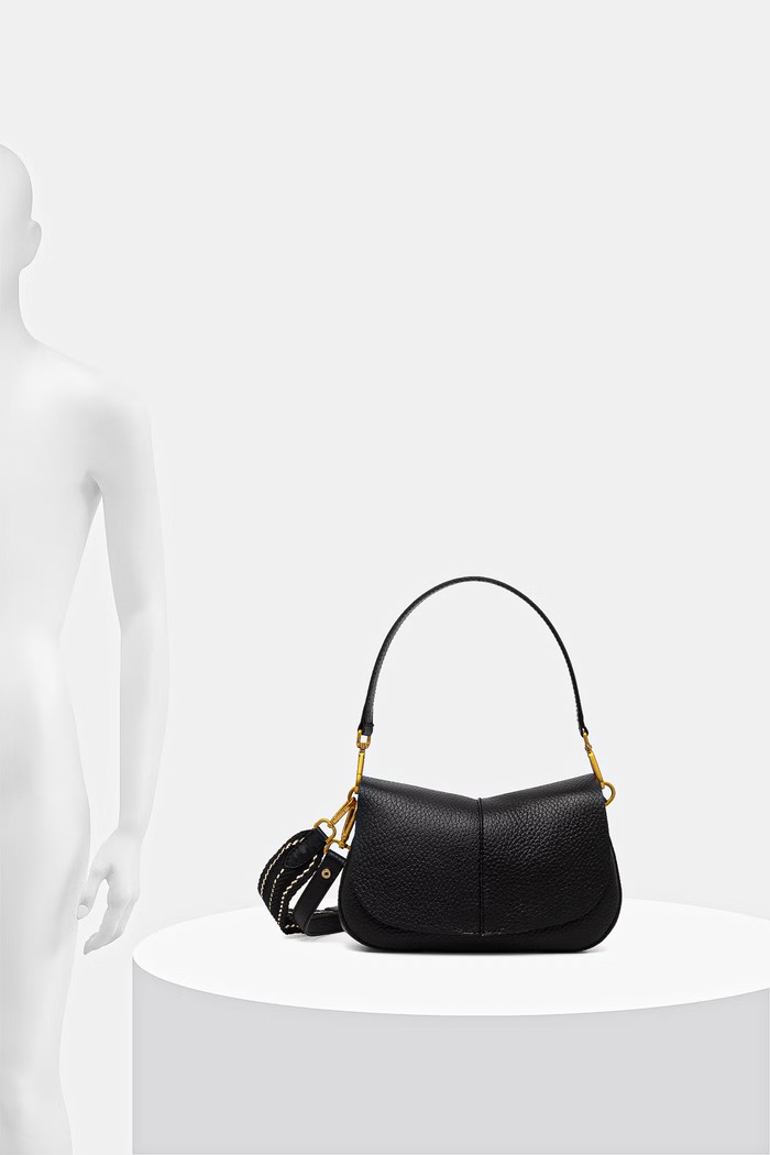 Gianni Chiarini crossbody torbica ženska usnjena HELENA ROUND BS.11088.TKL