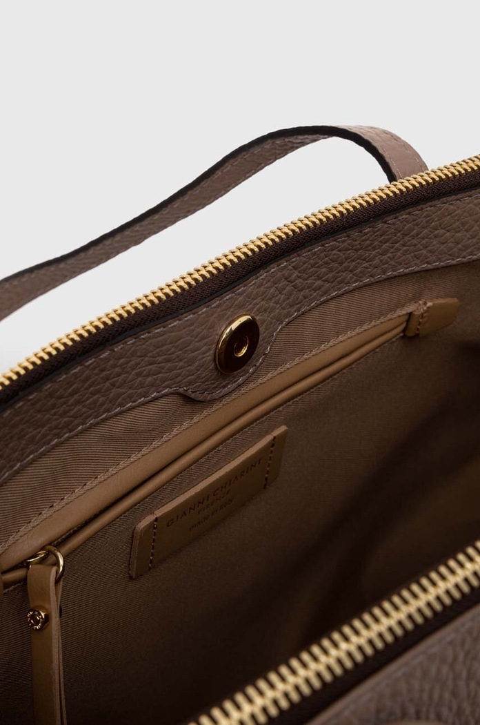 Kožená kabelka Gianni Chiarini MARA BS.10750.TKL hnědá