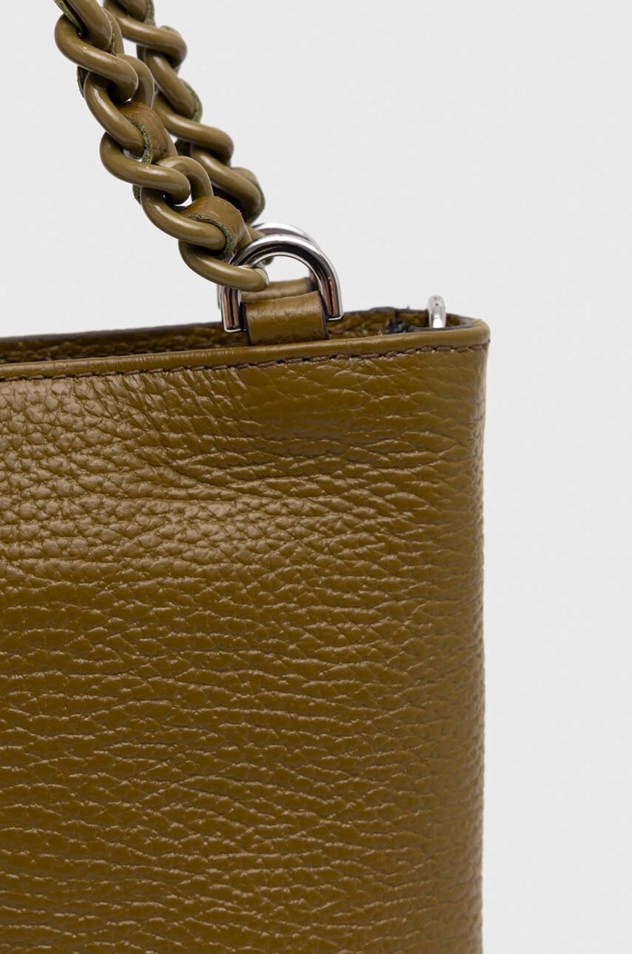 Doplňky Kožená kabelka Gianni Chiarini CAMILLA BS.9590/COMM.GRN zelená