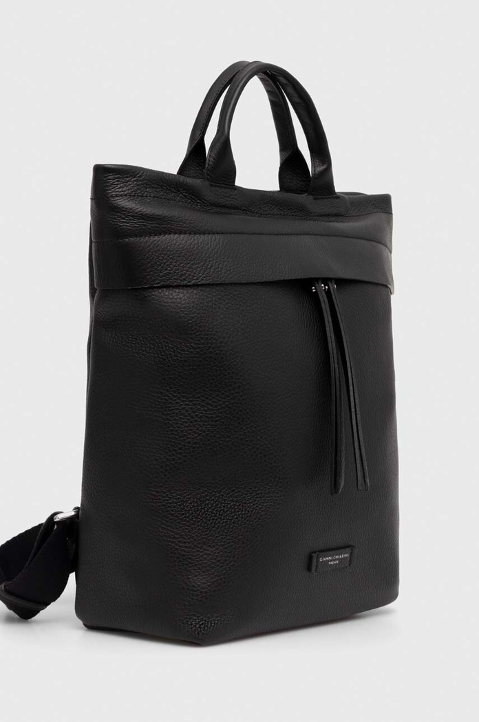 Gianni Chiarini plecak skórzany ANDREA ZN.10986.GRN czarny AW24